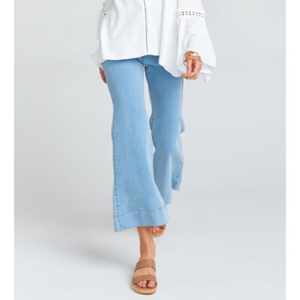 Farrah Crop Trouser - Cascade - Show Me Your Mumu